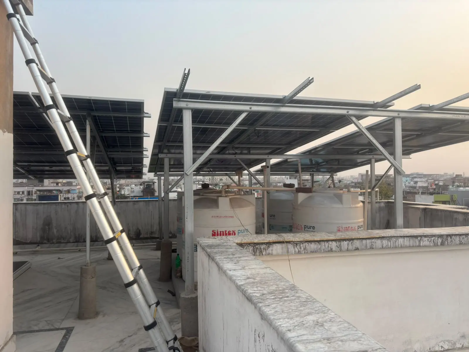 Mounting Structure Fabrication & Erection